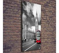 Tulup Dipinto Su Tela Pittura Su Un Muro 50x125cm - Big Ben, Londra