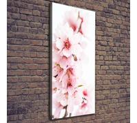 Tulup Dipinto Su Tela Pittura Su Un Muro 50x125cm - Fiori Di Mandorlo
