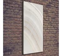 Tulup Dipinto Su Tela Pittura Su Un Muro 50x125cm - Sfondo Di Marmo