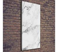 Tulup Dipinto Su Tela Pittura Su Un Muro 50x125cm - Sfondo Di Marmo