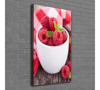 Tulup Dipinto Su Tela Pittura Su Un Muro 60x120cm - Lamponi Nella Tazza