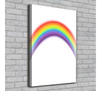 Tulup Dipinto Su Tela Pittura Su Un Muro 70x100cm - Arcobaleno