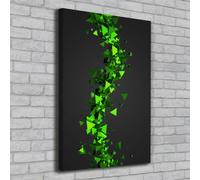 Tulup Dipinto Su Tela Pittura Su Un Muro 70x100cm - Onda Geometrica