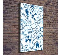 Tulup Dipinto Su Tela Pittura Su Un Muro 70x140cm - Chimica Fondo