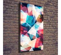 Tulup Dipinto Su Tela Pittura Su Un Muro 70x140cm - Mosaico Astratto