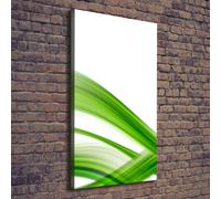 Tulup Dipinto Su Tela Pittura Su Un Muro 70x140cm - Onda Astratta