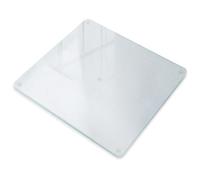Tulup Paraspruzzi Cucina 60x52 cm Facile da Pulire Antischizzo Resistente al Calore e ai Graffi Protezione Schizzi Vetro Temperato per la Parete Effetto Opaco Rettangolare