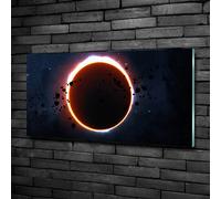Tulup Pittura Su Vetro Tempereto Immagine 100x50cm - Eclisse