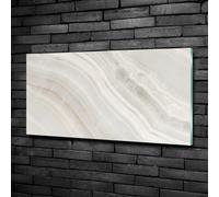 Tulup Pittura Su Vetro Tempereto Immagine 100x50cm - Marmo Texture