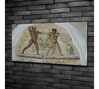 Tulup Pittura Su Vetro Tempereto Immagine 100x50cm - Mosaico
