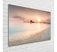 Tulup Pittura Su Vetro Tempereto Immagine 100x70cm - Dalmazia Croazia