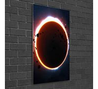 Tulup Pittura Su Vetro Tempereto Immagine 50x100cm - Eclisse