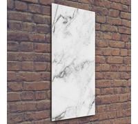 Tulup Pittura Su Vetro Tempereto Immagine 50x125cm - Sfondo Di Marmo