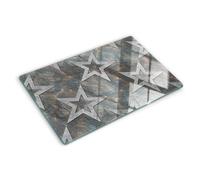 Tulup Tagliere Di Vetro Per La Cucina Copertina 80x52 - Stella Di Pietra