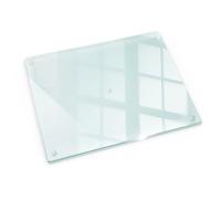 Tulup Tagliere Trasparente 52x40 cm Vetro Temperat Per la cucina Antigraffio