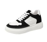 TUMAHE Scarpe Casual con Ascensore per Uomo Aumento di Altezza Lifting Nascosto Sneakers in Pelle più Alte