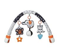 TUMAMA Arco Giochi per Passeggino, Giochi Neonati 0 3 6 8 9 12 Mesi Arco Gioco con Clip Culla, Ovetto, Neonato Giocattolo con Pupazzi Sensoriali Appendibili