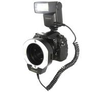 Tumax Digital TTL Macro Kit DOPPIO USO Flash Standard + Anulare per Nikon