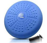 Tumaz Cuscino Gonfiabile per Equilibrio- Migliora la Postura, Stabilità, Resistenza e Bilanciamento della Colonna Vertebrale, Ridona Sollievo dal Mal di Schiena [Extra Spesso, Pompa Inclusa]