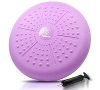 Tumaz Cuscino Gonfiabile per Equilibrio- Migliora la Postura, Stabilità, Resistenza e Bilanciamento della Colonna Vertebrale, Ridona Sollievo dal Mal di Schiena [Extra Spesso, Pompa Inclusa]