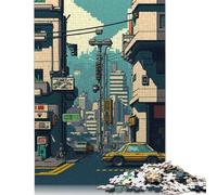 Tumba Pixel Art Puzzle Giochi Creativi Premium Puzzle in Cartone per Donne Uomini Regalo di Compleanno 1000 pezzi (75x50cm)