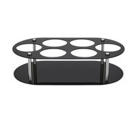 Tumbler Holder Organizer - 6 Slot Acrylic Glass Organizer | Tumbler Cup Rack Organiser | Storage Stand Wine Rack For Cup Drink Pantry Countertop Home Kitchen Organization Apartment