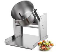 Tumbler miscelatore elettrico professionale per alimenti | Macchina elettrica per marinatura con rotazione a 360°, Tamburo in acciaio inox con inclinazione e timer regolabili