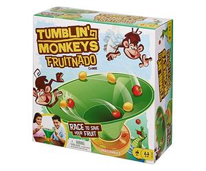 Tumblin' Monkeys Fruitnado - Gioco per bambini, 20,3 cm, con pinze e biglie, ottimo regalo per bambini dai 5 anni in su