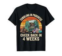 Tumbling in Progress Machine Funny Retro Geology Maglietta