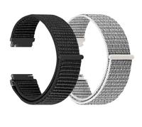 TumCez 18mm 19mm 20mm 22mm 24mm Cinturino per Uomo Donna,Regolabile Sgancio Rapido Cinturini Orologio in Nylon per Samsung/Garmin/Fossil/Amazfit/Huawei Orologio