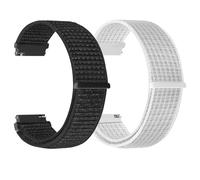 TumCez 18mm 19mm 20mm 22mm Cinturino per Uomo Donna,Regolabile Sgancio Rapido Cinturini Orologio in Nylon per Samsung/Garmin/Fossil/Amazfit/Huawei Orologio