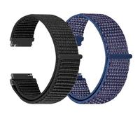 TumCez 18mm 19mm 20mm 22mm Cinturino per Uomo Donna,Regolabile Sgancio Rapido Cinturini Orologio in Nylon per Samsung/Garmin/Fossil/Amazfit/Huawei Orologio