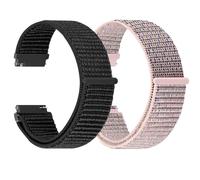 TumCez 18mm 19mm 20mm 22mm Cinturino per Uomo Donna,Regolabile Sgancio Rapido Cinturini Orologio in Nylon per Samsung/Garmin/Fossil/Amazfit Orologio