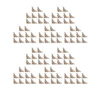 Tuminfar 100 Pezzi Intaglio nel Legno Decalcomania Legno Intagliato Modanature Angolo Applique Casa Porta Decorazione Intaglio nel Legno per Porte