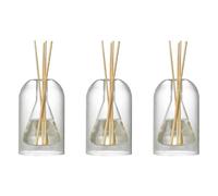 Tuminfar 3X Contenitori di Stoccaggio Bottiglie per Diffusore Bottiglia per Diffusore per Aromaterapia Diffusore Moderno Bottiglia in Vetro Organizzatori di Essenziali,B