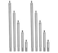 Tuminita 10 Pz Quadrante Indicatore Digitale Indicatore HSS Quadrante di Prolunga Stelo Set M2.5 20 40 60 80 100 mm Apparecchiature Elettriche