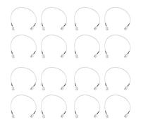 Tuminita 16 Pezzi 3G HD SDI BNC 30 cm 75 Ohm per Telecamere Apparecchiature Video Supporta HD-SDI 3G-SDI 4K 8K Video