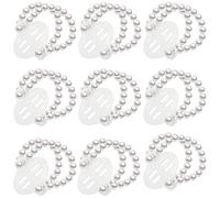 Tuminita 16 Pezzi di Perle Elastiche da Polso Cinturini per Corpetto Accessori da Polso da Sposa DIY Fiori Artificiali Decorazioni per La Festa nel Spiaggia di Nozze