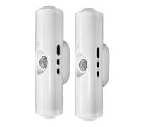 Tuminita 2 Luci LED per Armadietti con Sensore di Movimento, Lampada da Parete Ambientale Ricaricabile, Luce Notturna per Corridoio, Scale, Cucina, Tre Colori