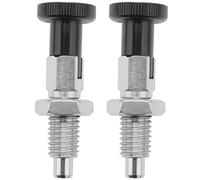 Tuminita 2X M10 Perno Del Pistone di Indice Autobloccante 'Acciaio Inossidabile con La Funzione di Bloccaggio di Auto