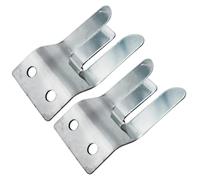 Tuminita 2X Mic-Supporto/Clip in Metallo - Vite per Radio CB/Ham - MH2