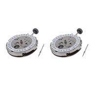 Tuminita 2X per il Movimento Miyota 8215 21 Rubini Meccanico Automatico Data Impostazione Accessori per Orologi con Movimento Ad Alta Precisione