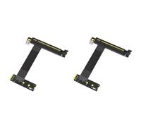 Tuminita 2X Scheda Adattatore Riser Scheda Grafica M.2 NGFF Key M A PCI-e 16x, di Prolunga da Nvme A PCI-Express 16X (Direzione)