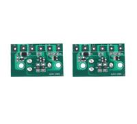 Tuminita 2X Scheda del Controller Della Luce Solare del Prato 3.7V Batteria Al Litio Faretto Solare Scheda del Circuito Della Luce Solare con Interruttore