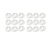 Tuminita 32 Pezzi di Perle Elastiche da Polso Cinturini per Corpetto Accessori da Polso da Sposa DIY Fiori Artificiali Decorazioni per La Festa nel Spiaggia di Nozze