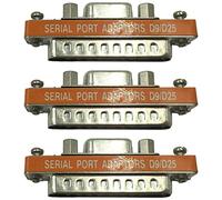 Tuminita 3X Adattatore per Adattatore Da Porta Seriale DB9 Femmina A DB25 Mini
