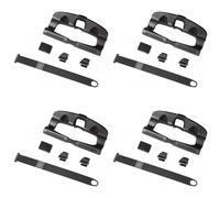 Tuminita 4X Supporto Universale per Portabiciclette, Supporto per Ruota Posteriore, Supporto per Pneumatici di Bici da Strada, per Mountain Bike, Auto, Tetto, Cassone di Camion