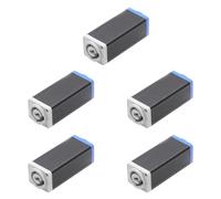Tuminita 5X Connettore Prolunga Adattatore Accoppiatore CA LED PowerCon Adattatore Dritto Speakon per Montaggio A Pannello di Alta Qualità da Blu A Bianca
