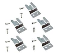 Tuminita 5X Mic-Supporto/Clip in Metallo - Vite per Radio CB/Ham - MH2