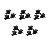 Tuminita 5X Stato Staffetta,3Pz Alluminio Radiatore PID Temperatura Controllore per Stato Staffetta E SSR Termosifone Modulo Nero per SSR-10